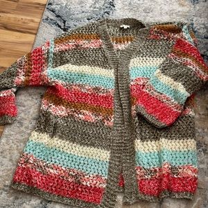 BIBI sweater cardi mid length  New never worn size XL. Great Christmas gift